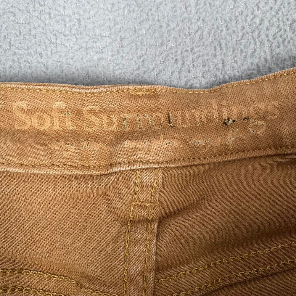 Soft Surroundings Women's size 16 Brown Pants Relaxed Boot Cut Jeans - Picture 3 of 9